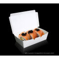 Grey Kraft Cake Box / Kraft Paper Folding Food Case / Fast Food Box